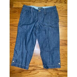 Eddie Bauer The Original Outdoor Outfitters Gray Capris Size 10‎